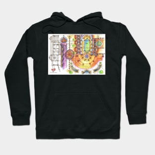 summer sketches Hoodie